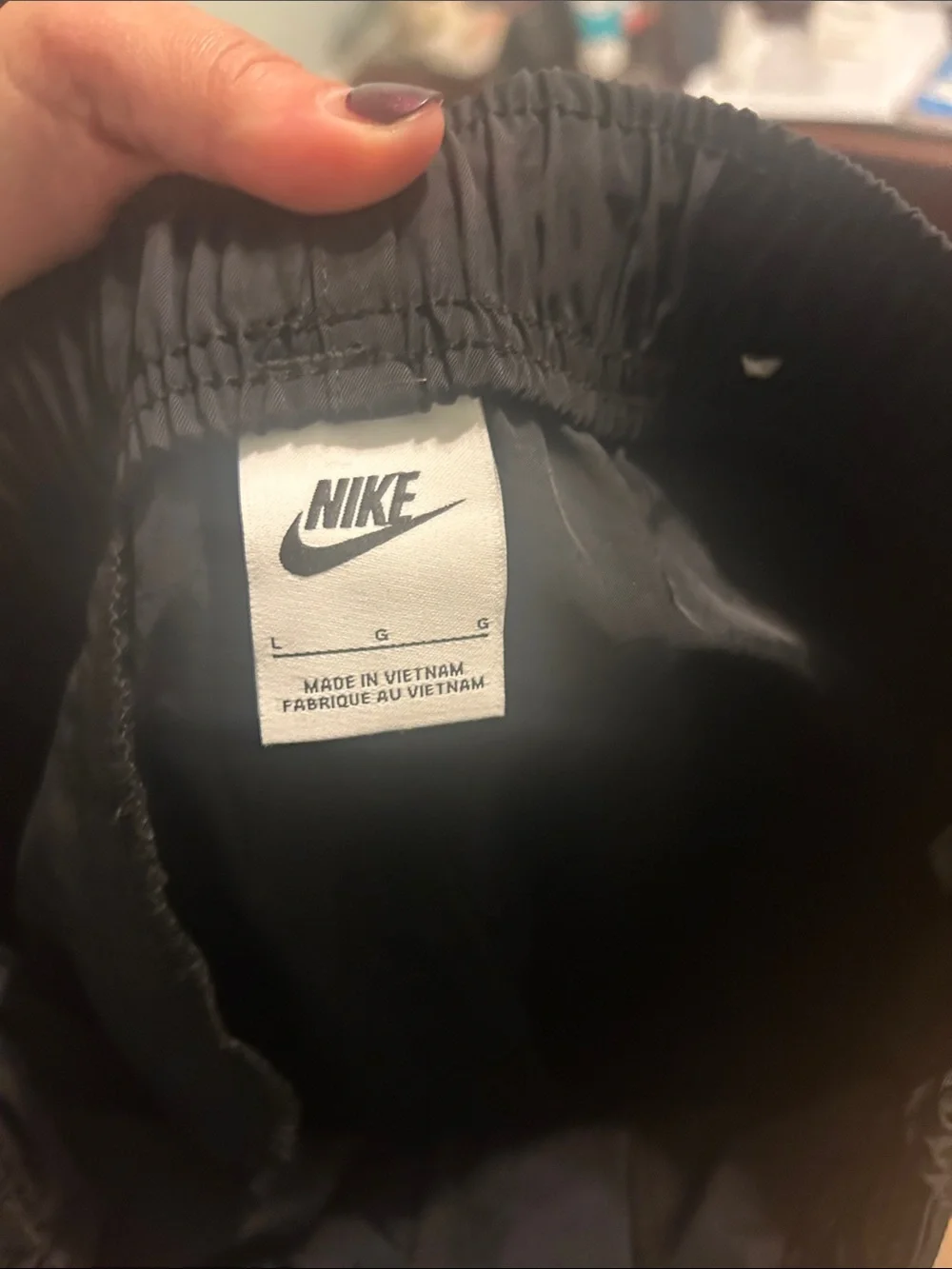 Nike Black Kids Cargo Jogger Pants with Swoosh